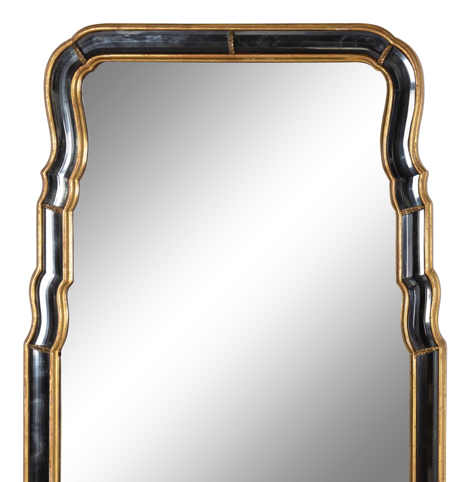A Queen Anne Style Wall Mirror