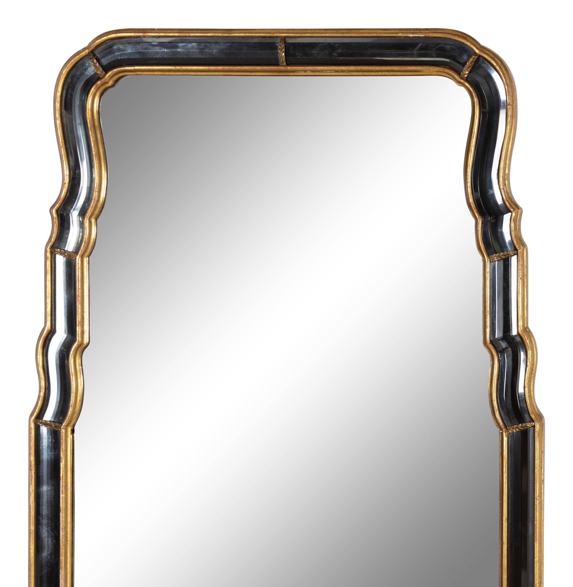 A Queen Anne Style Wall Mirror