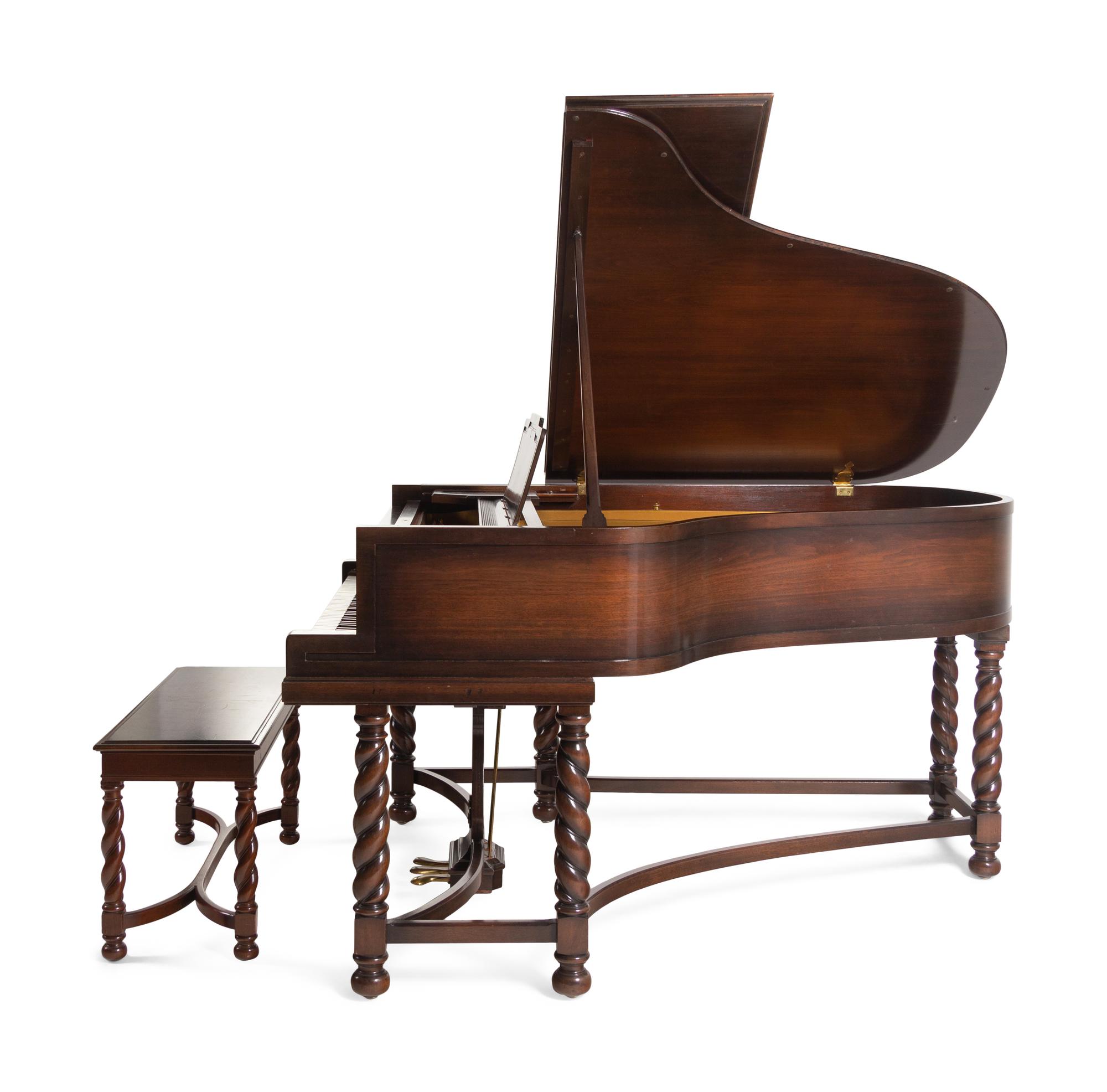 A Steinway and Sons Model L Grand Piano
