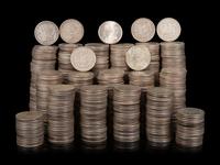 A Large Collection of Morgan $1 Coins