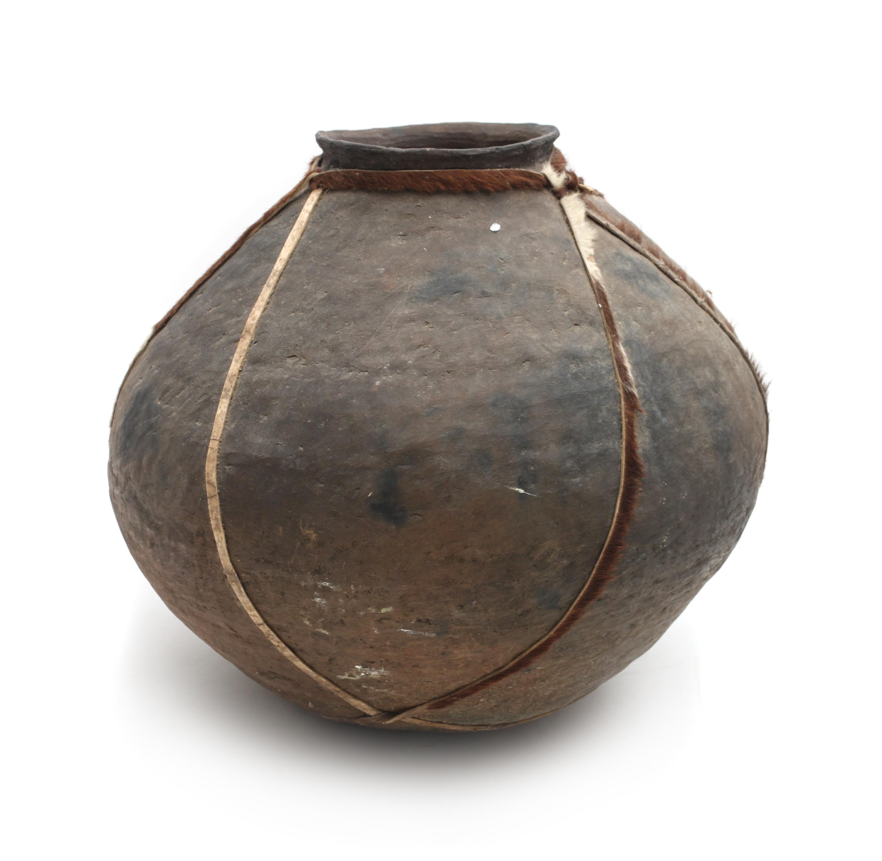 An Oversized Southwest Pottery Olla Height approx. 20 inches.