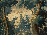 A Flemish Verdure Wool Tapestry