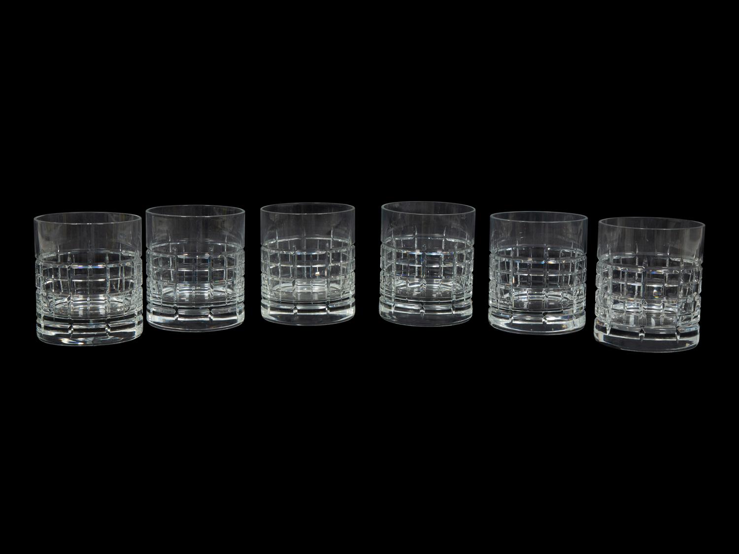 A Set of Six Waterford Marquis Old Fashioned Glasses
