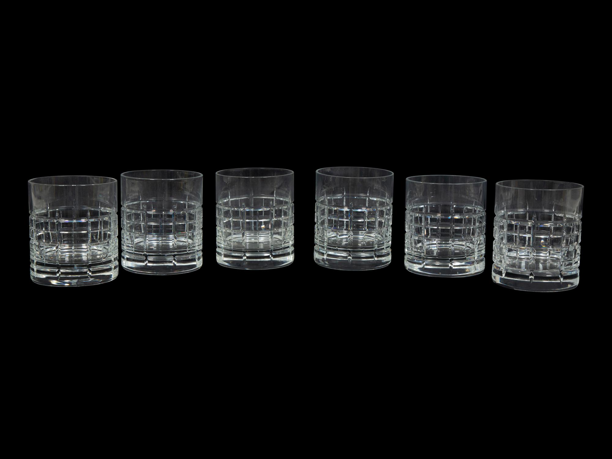 A Set of Six Waterford Marquis Old Fashioned Glasses