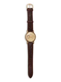 LeCOULTRE, VINTAGE, 10K GOLD-FILLED 'FUTUREMATIC' WATCH