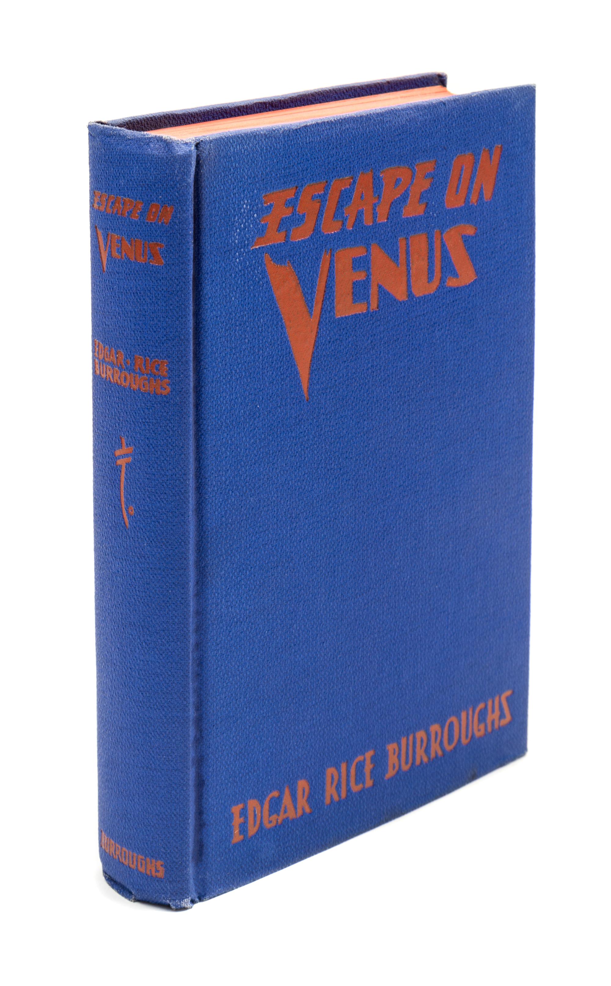 BURROUGHS, EDGAR RICE. Escape on Venus. Tarzana, CA, 1946. First edition.