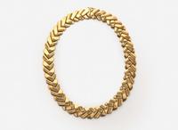 A 14K Yellow Gold Necklace