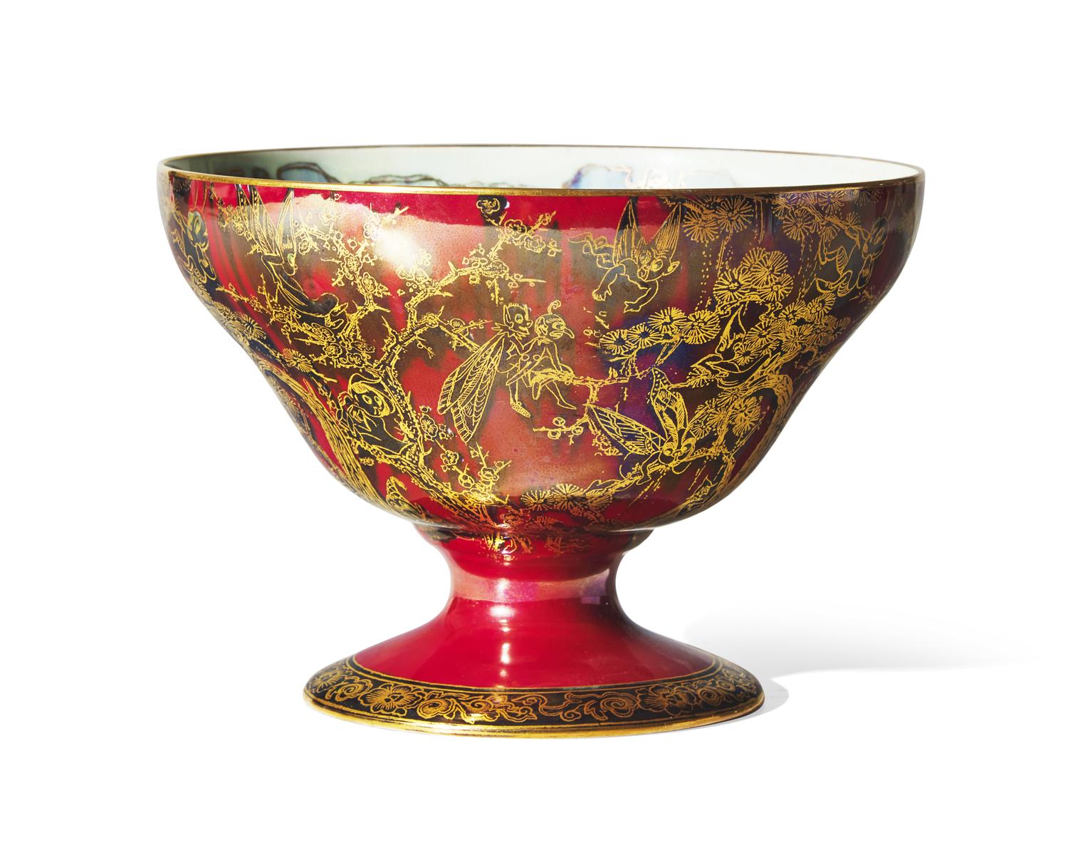 A Wedgwood Fairyland Lustre 'Melba Centre' Bowl