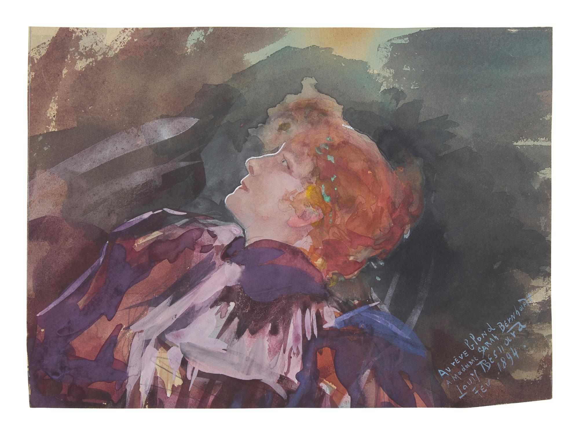 Portrait of Sarah Bernhardt , 1894