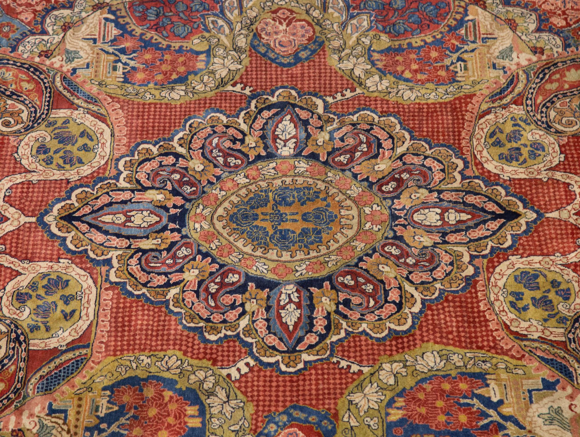 A Kazvin Wool Rug