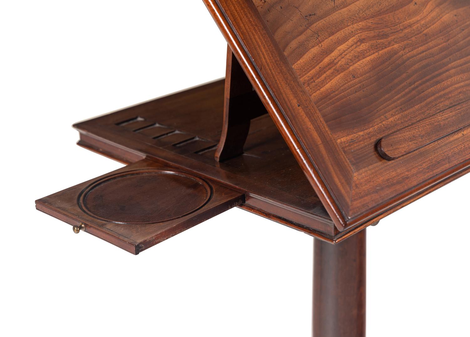 A George III Mahogany Drafting Table