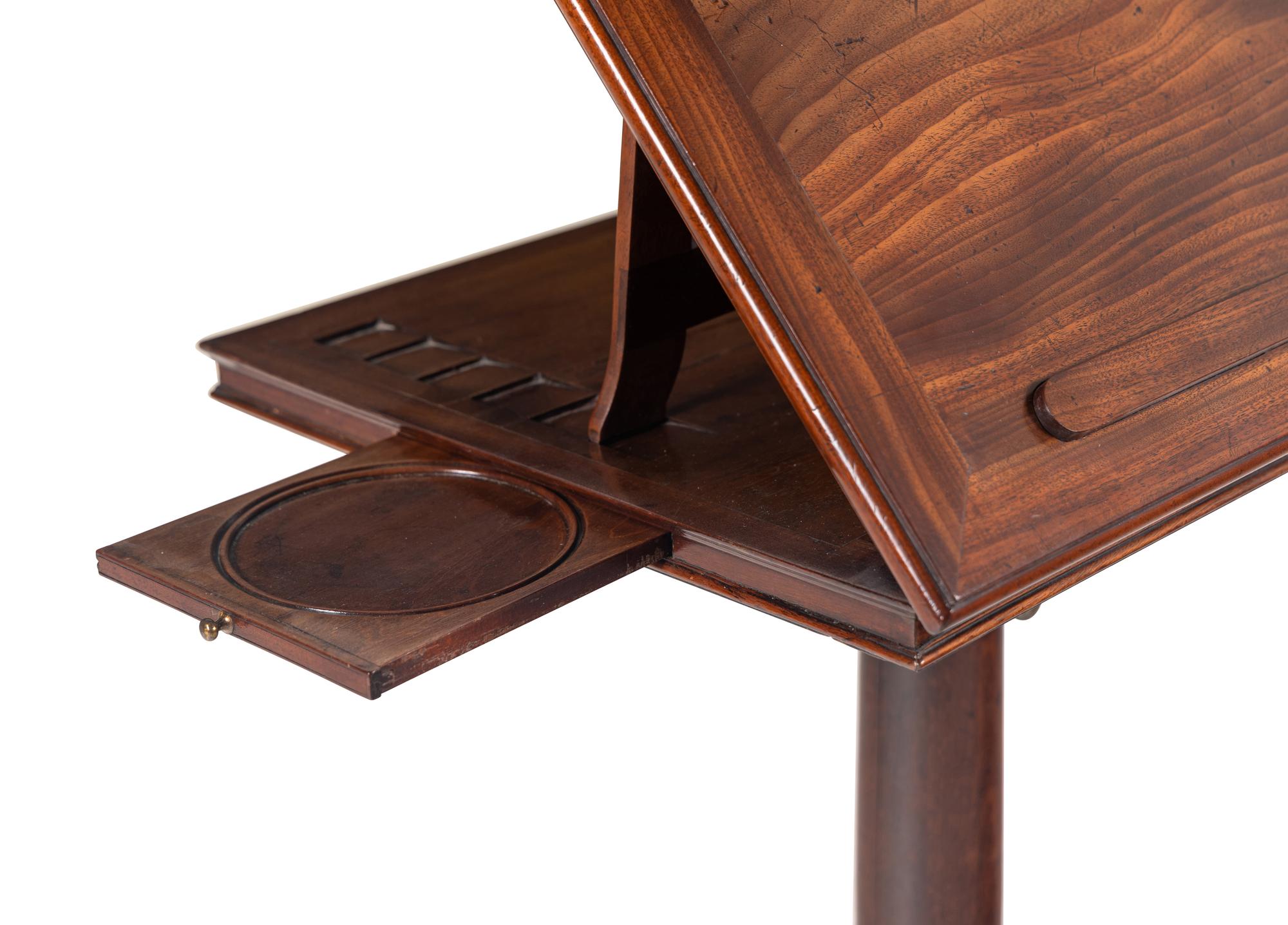 A George III Mahogany Drafting Table