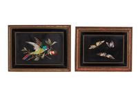 A Pair of Italian Pietra Dura Plaques