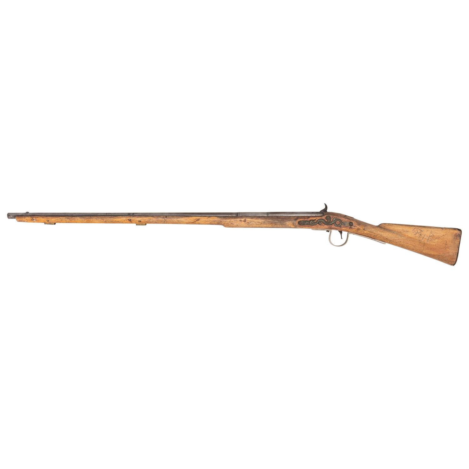 Percussion Altered British Board of Ordnance Trade Gun by Dawes
