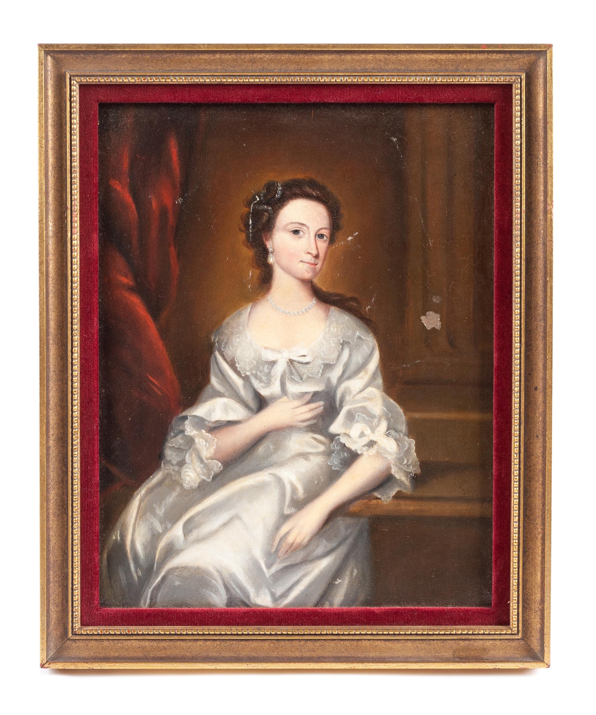 English School, (18th Century), Portraits (a set of four works)