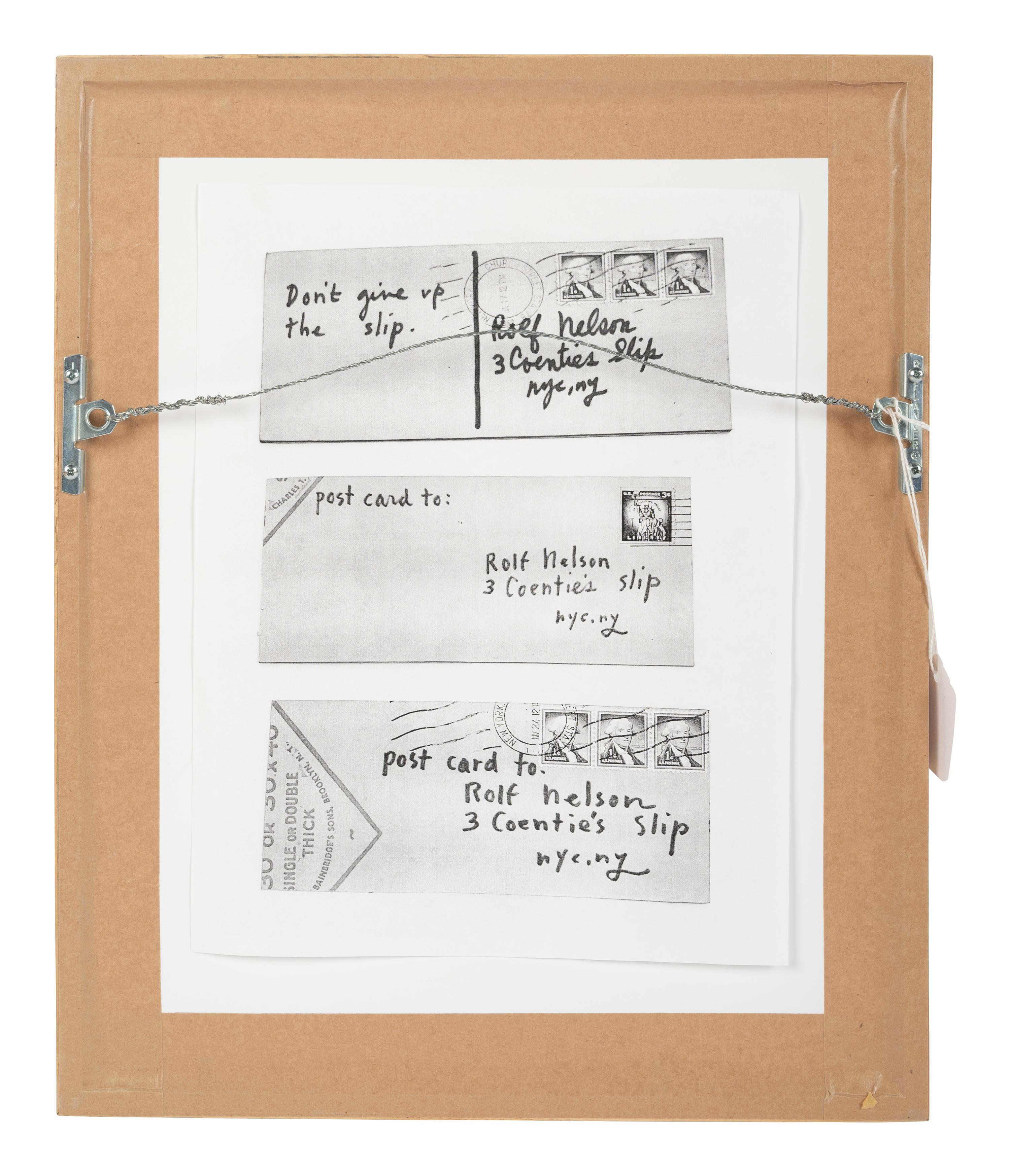 Untitled (Don't Give Up the Slip), c. 1962