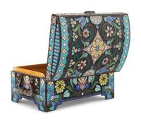 A Collection of Thirteen Continental Champlevé Enamel Articles