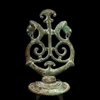 Three Romano-Celtic Bronze Chariot Attachments