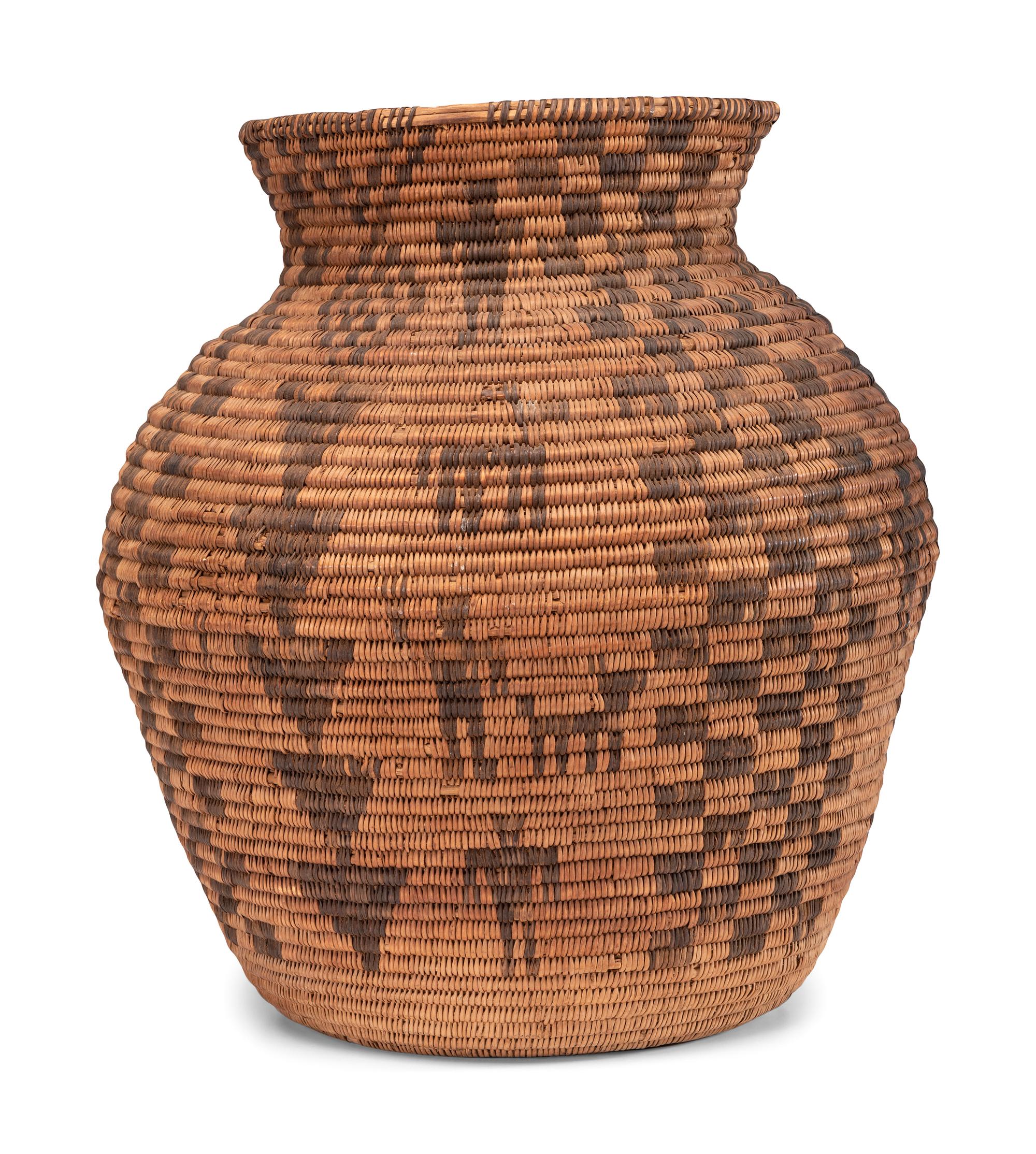 Apache Figural Basket