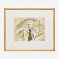 Larry Rivers (American, 1923-2002) Portrait of Lenin