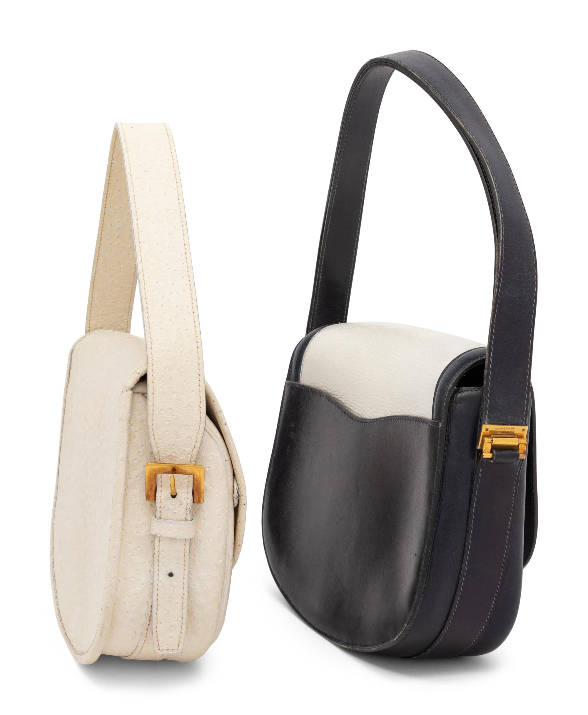 Two Hermès Shoulder Bags, 1963