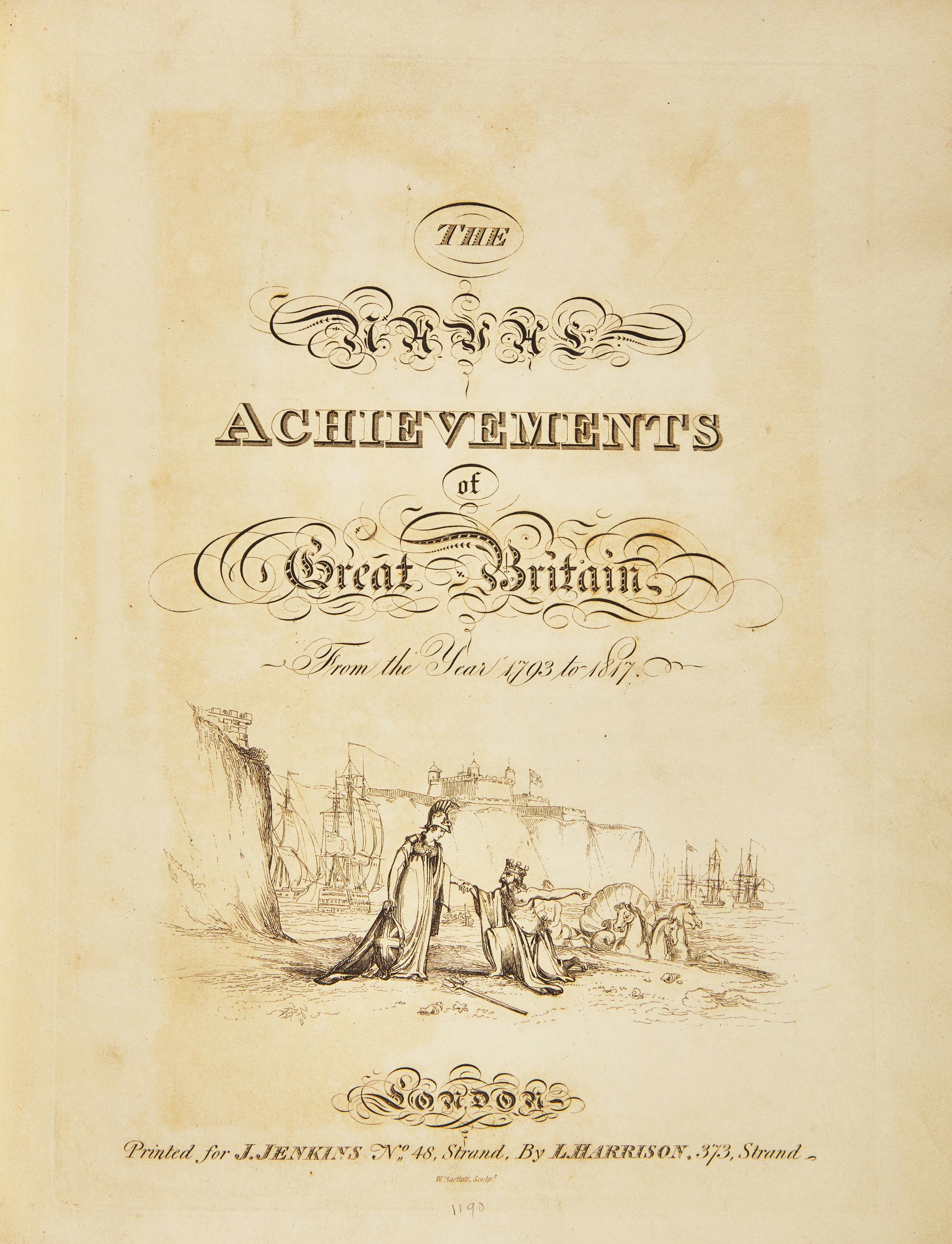 [British Isles] The Naval Achievements of Great Britain, From the Year 1793 to 1817