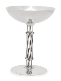 A Set of Six Mexican Silver Champagne Coupes