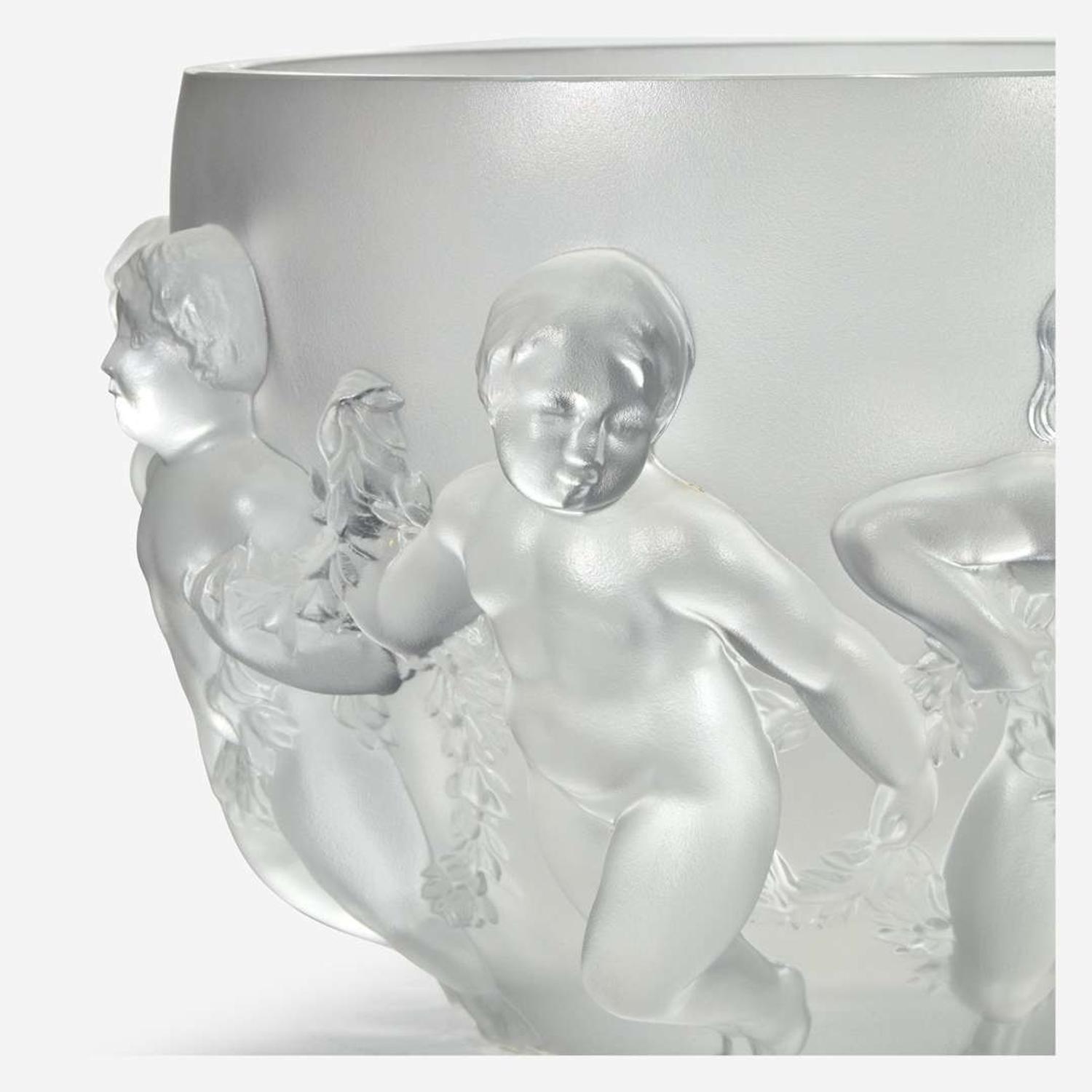 René Lalique (French, 1860-1945) "Luxembourg" Bowl, France, 20th century