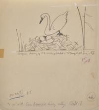 [Children's & Illustrated] White, E.B. The Trumpet of the Swan, Presentation Copy with an Original Drawing