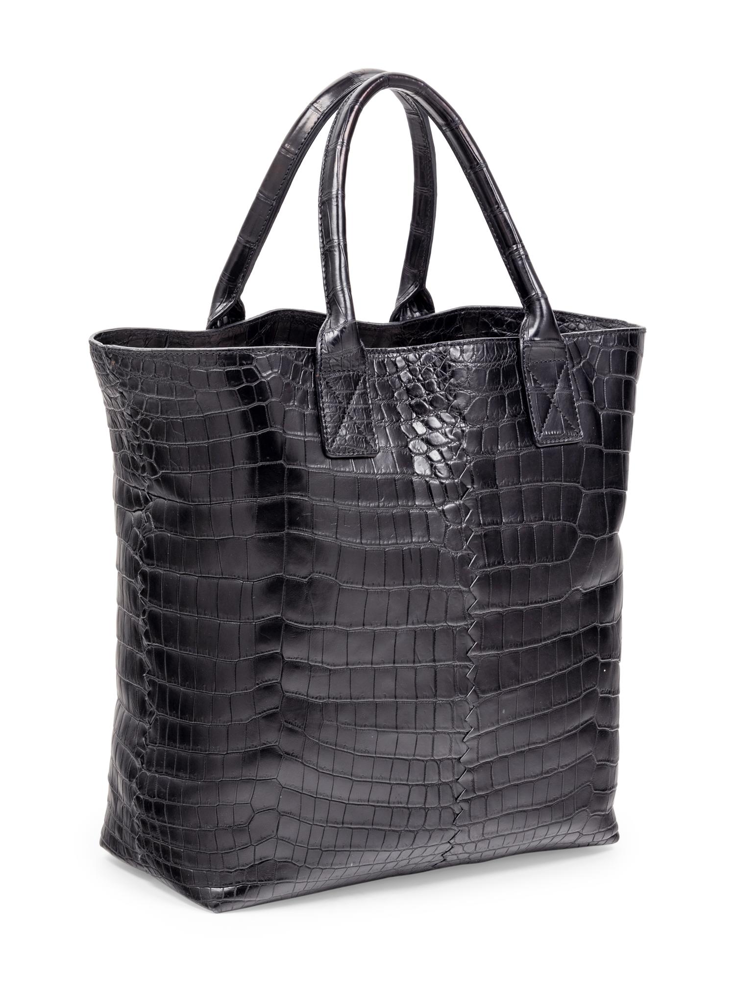 Bottega Veneta Crocodile Tote