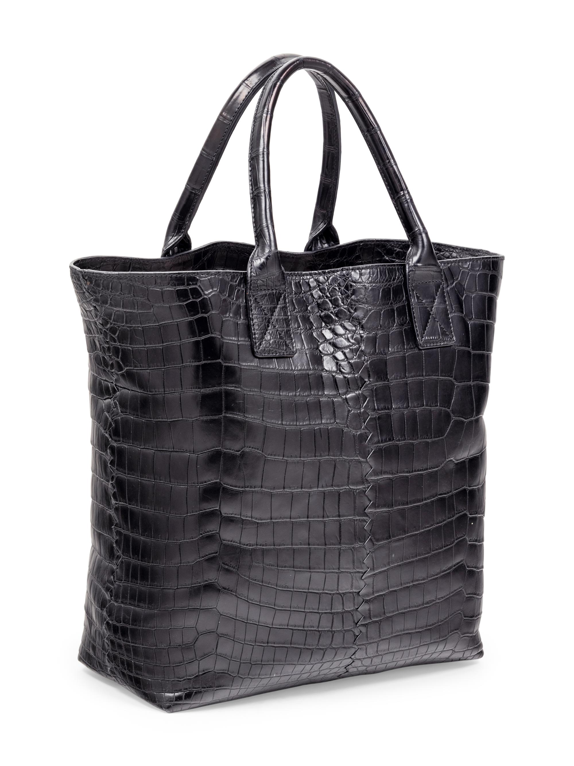 Bottega Veneta Crocodile Tote