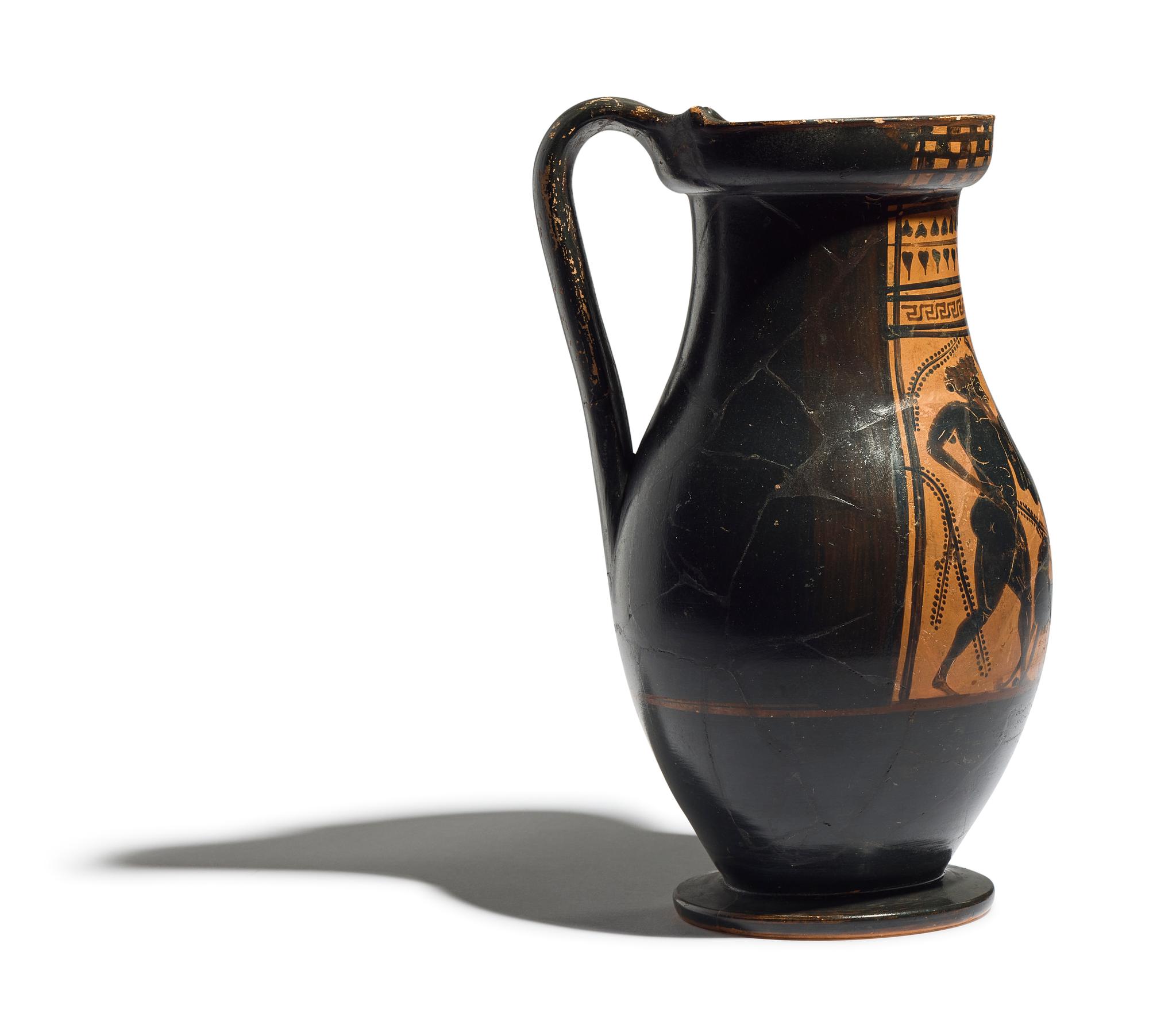 An Attic Black-Figured Olpe