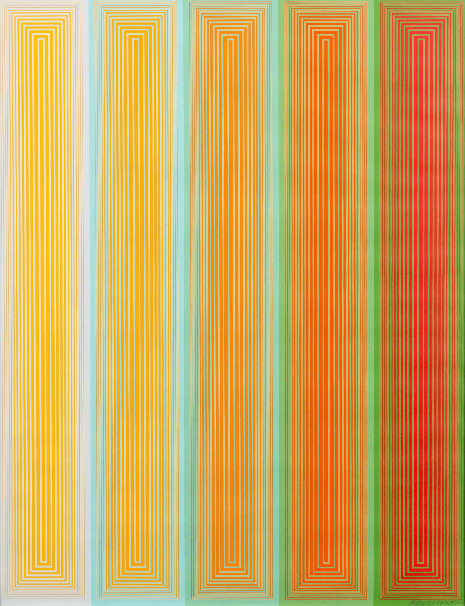 Richard Anuszkiewicz, (American, b. 1930), Untitled (Portfolio of Ten)