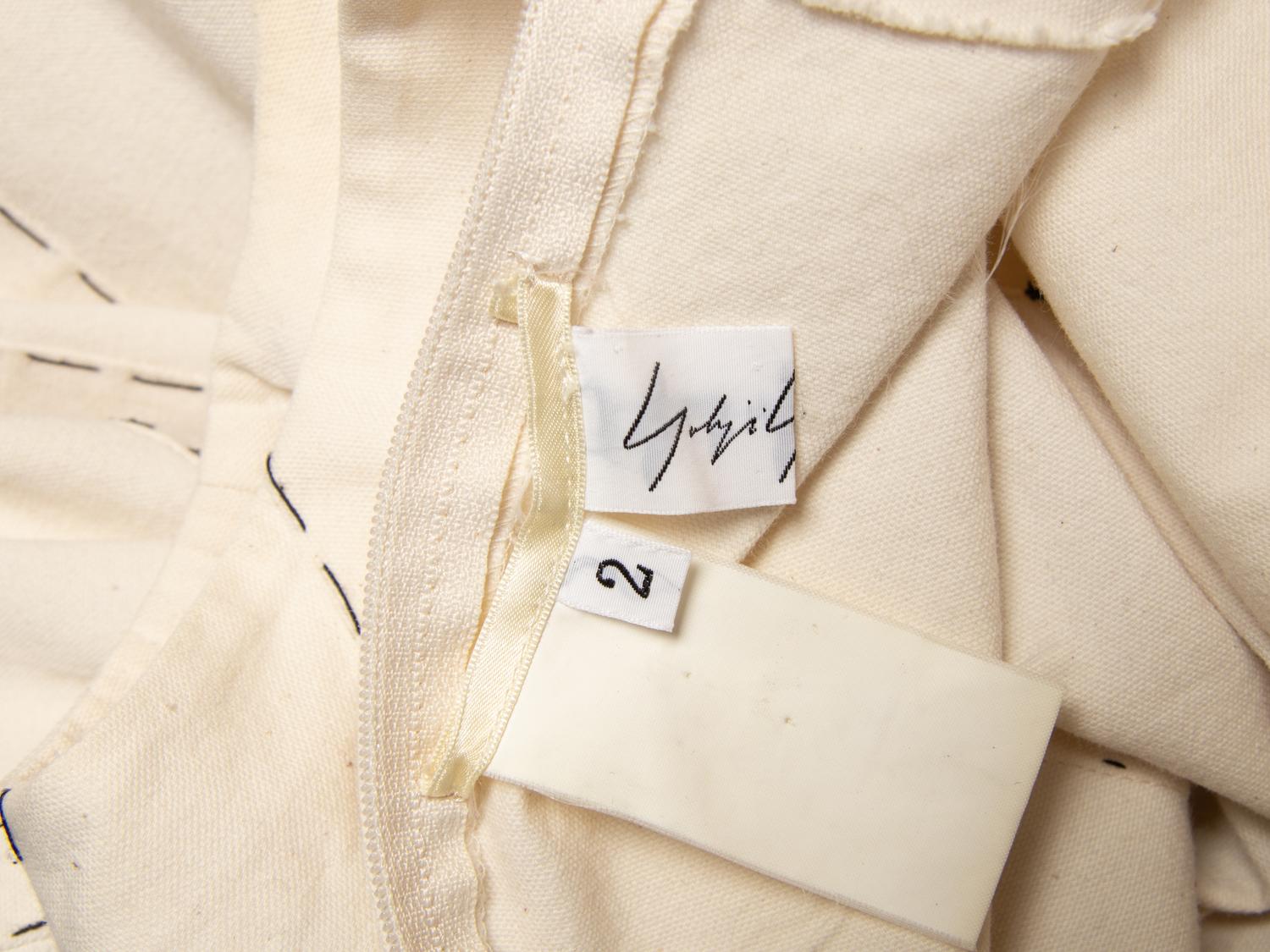 Yohji Yamamoto, Topstitched Dress, S/S 2000