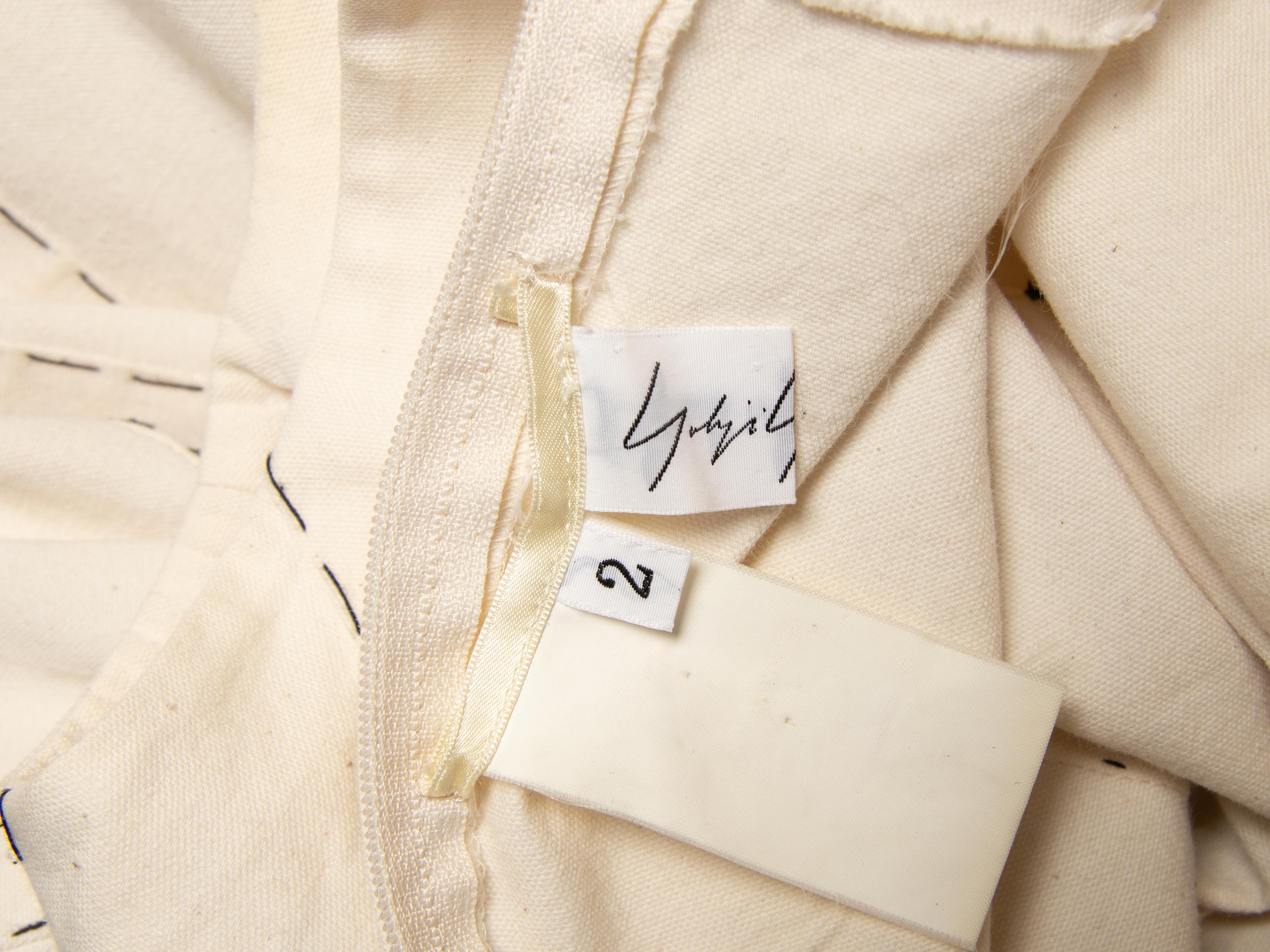 Yohji Yamamoto, Topstitched Dress, S/S 2000