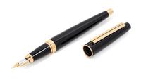 An S.T. Dupont Ellipsis: Composite Noir Fountain Pen