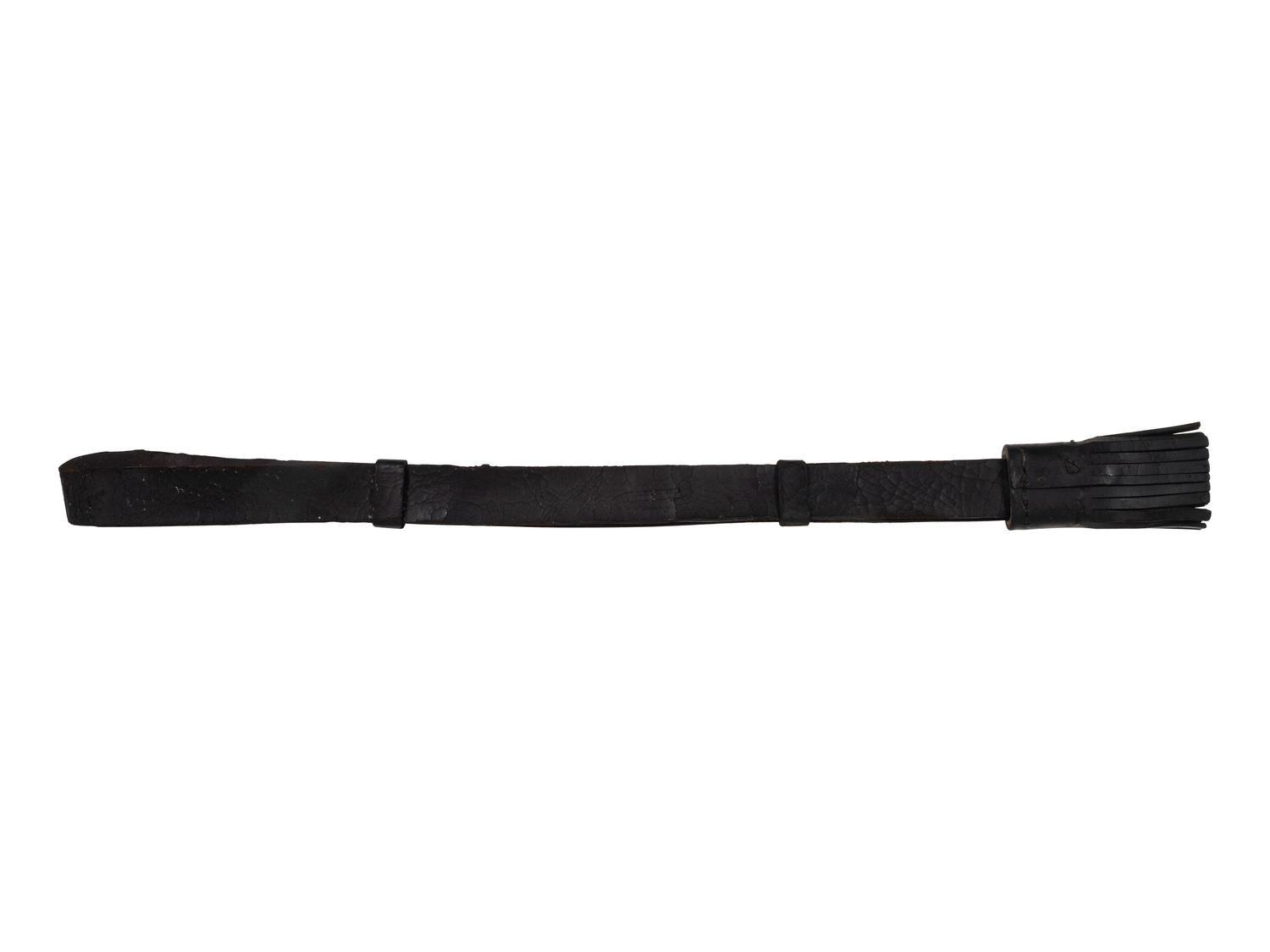 [CIVIL WAR]. Leather sword knot. Manufactured by Gaylord, Chicopee, MA.