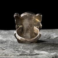 Zuni Multi-stone Inlay Frog Ring