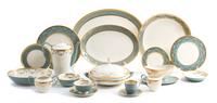 A Lenox Porcelain Dinner Service Diameter of dinner plate 10 1/2 inches. — 20TH CENTURY