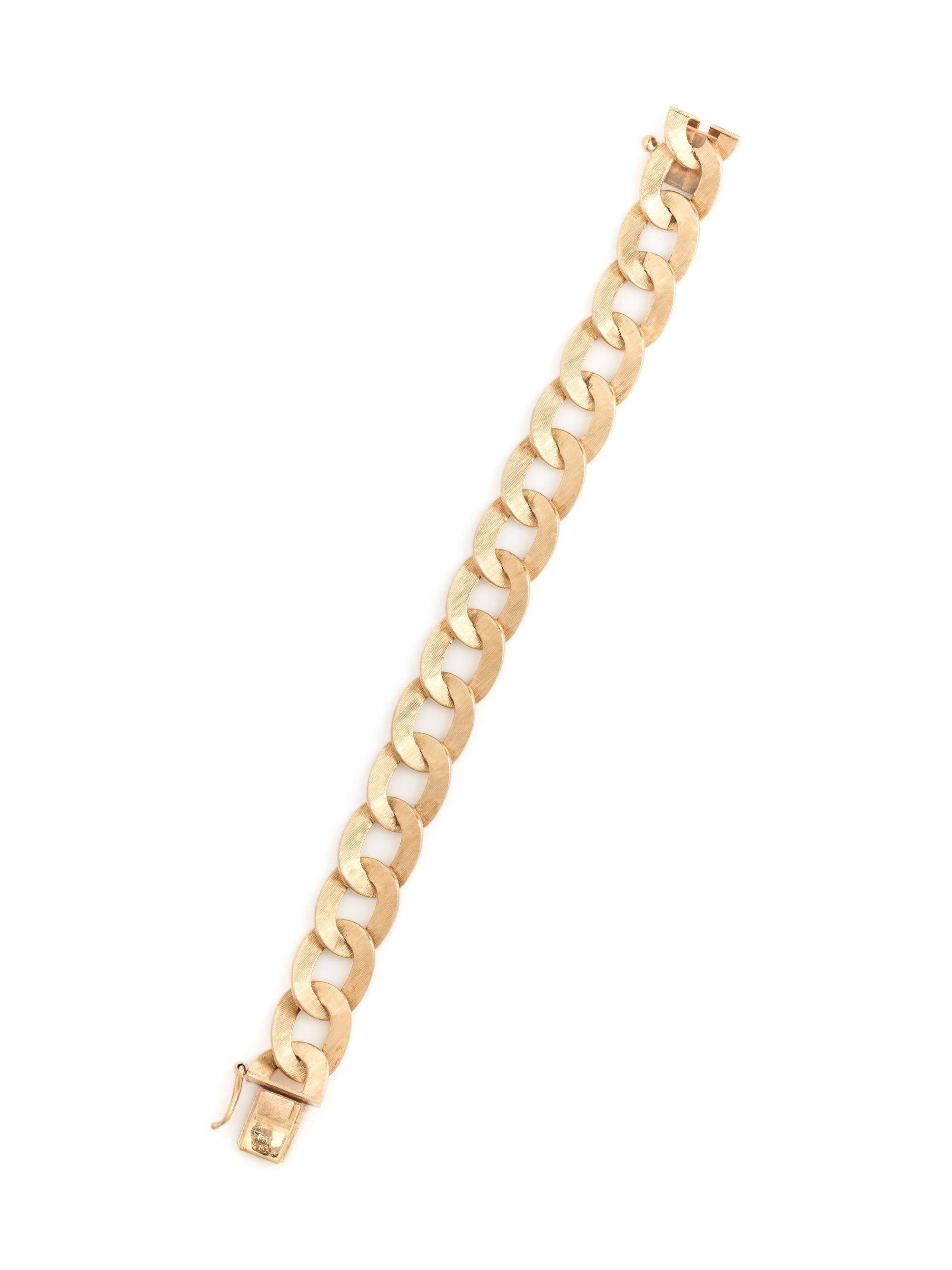 YELLOW GOLD BRACELET