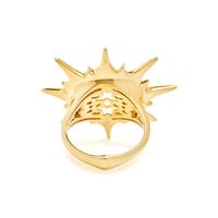 STEPHEN WEBSTER, QUARTZ AND DIAMOND 'CRYSTAL HAZE' RING