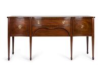 A George III Style Mahogany Sideboard — KITTINGER, 20TH CENTURY