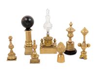 Five Gilt Bronze Table Articles