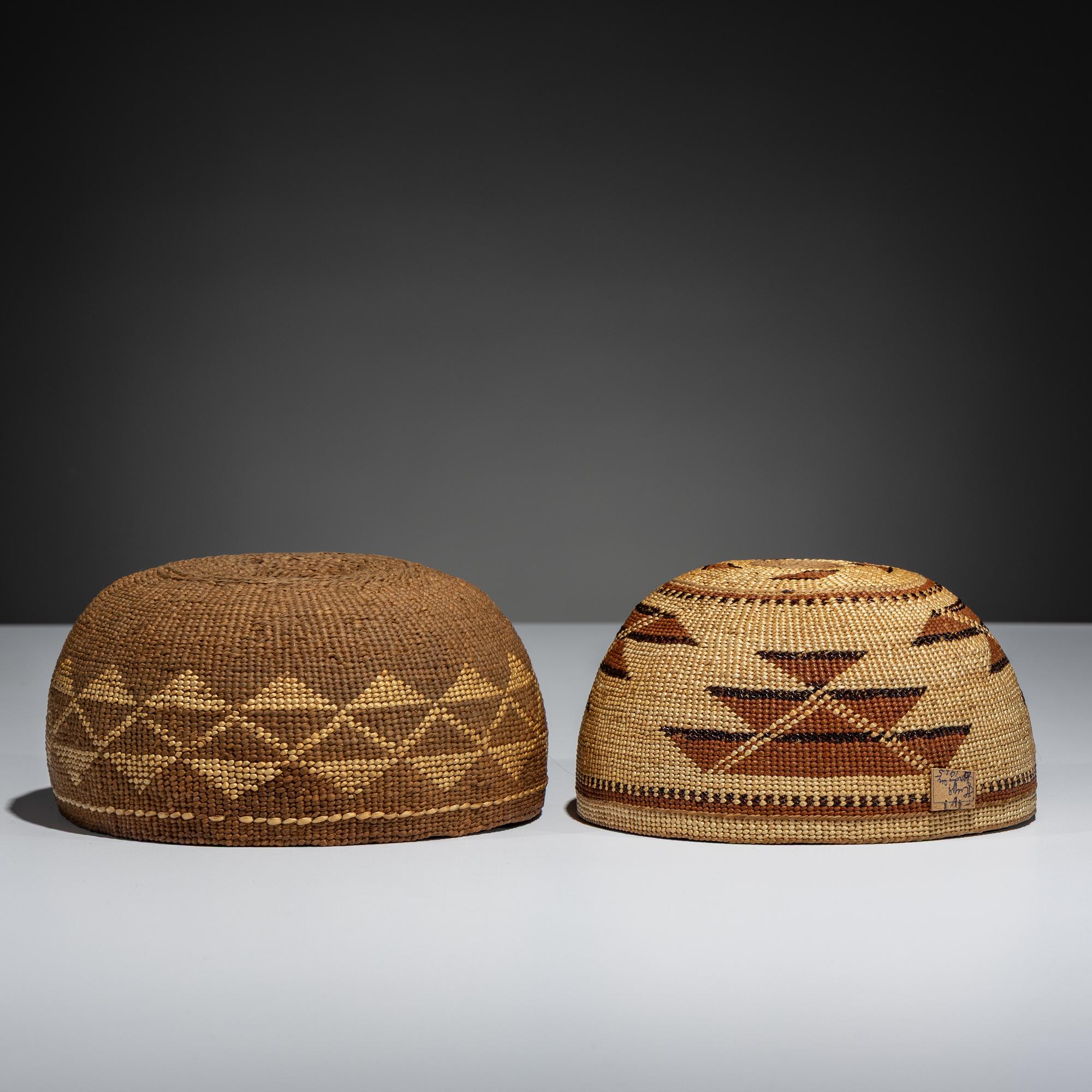 Northern California Basketry Hats