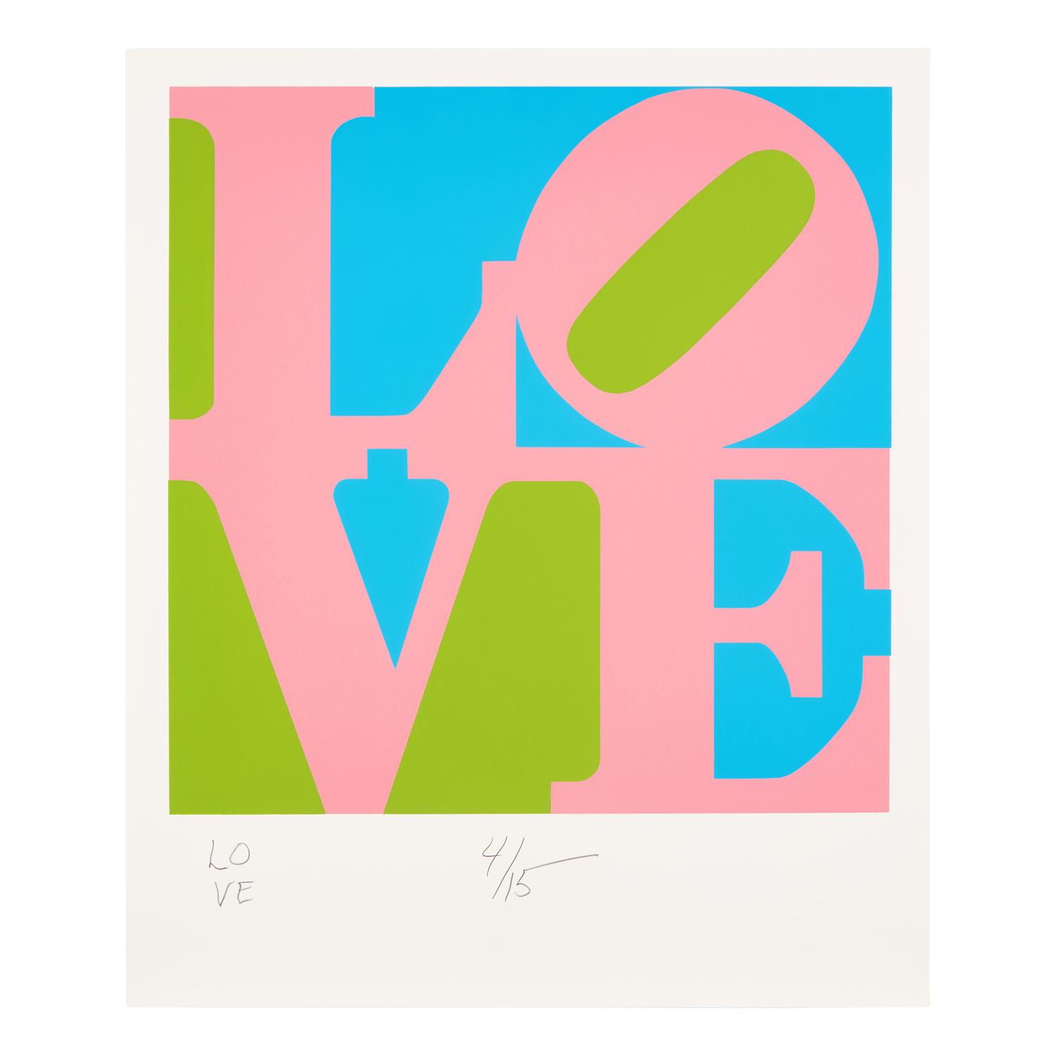 Robert Indiana (American, 1928-2018) — Untitled (LOVE) (from The Book of Love ), 1996