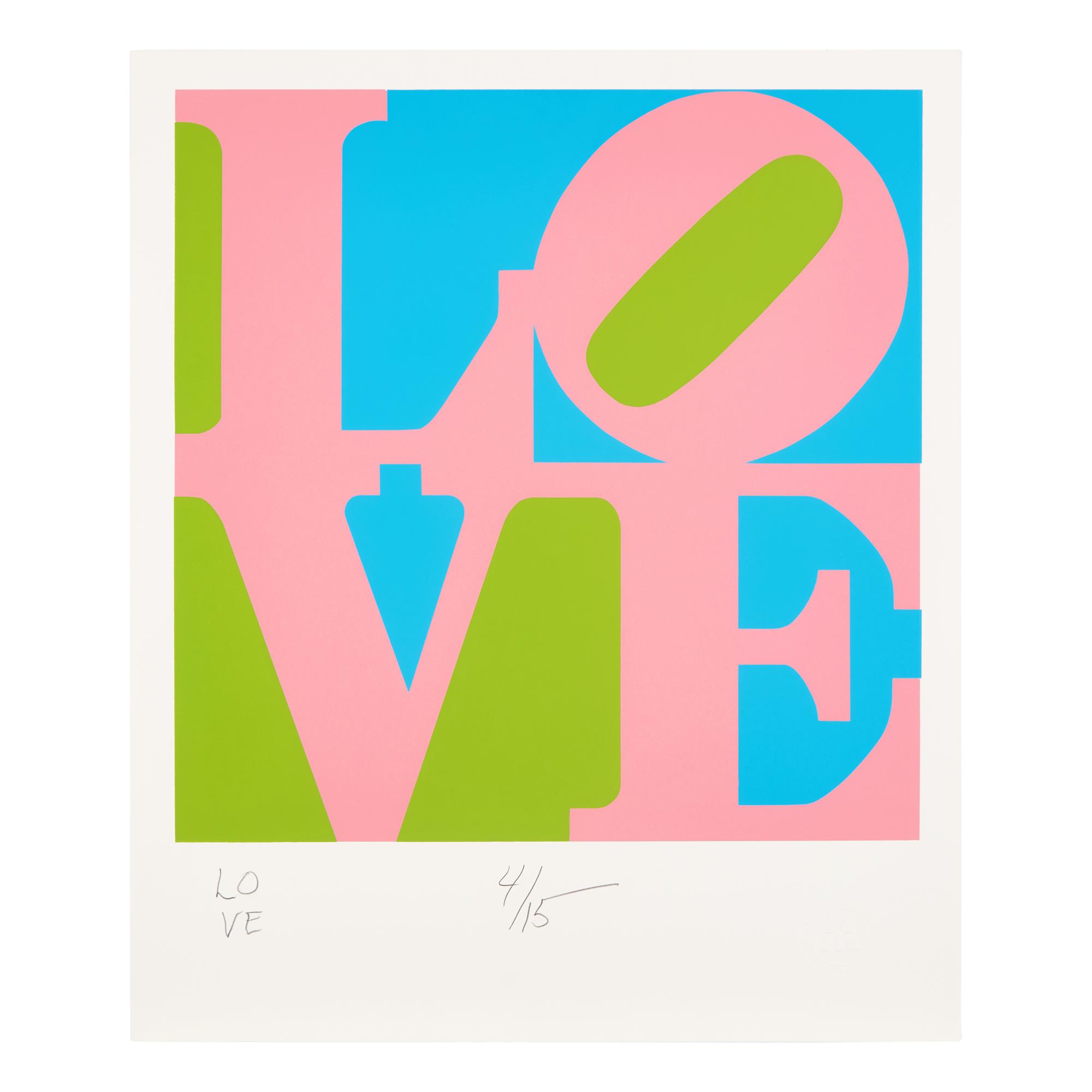 Robert Indiana (American, 1928-2018) — Untitled (LOVE) (from The Book of Love ), 1996