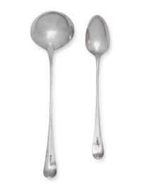 Two George III Silver Serving Articles