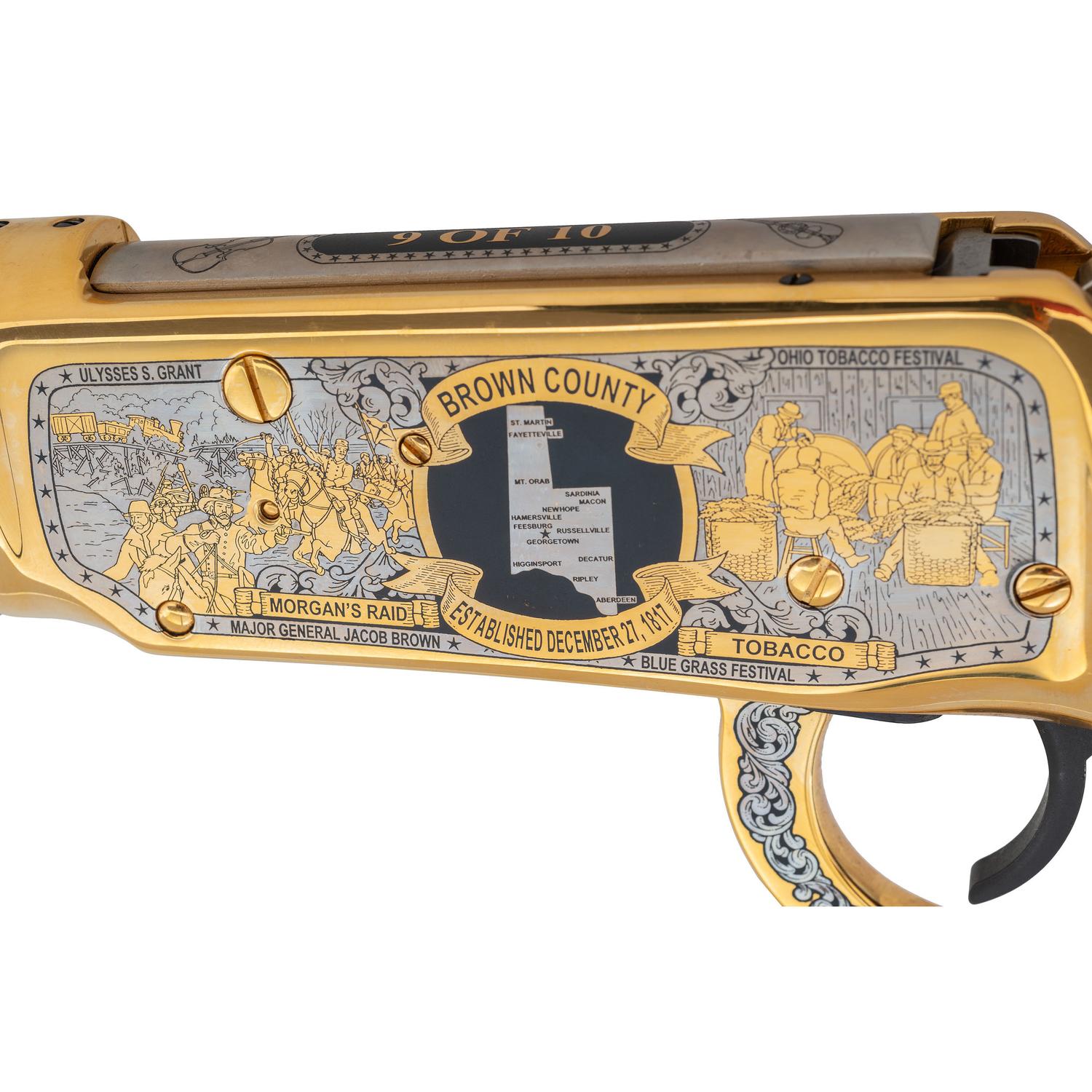 * Winchester Model 9410 Brown County Ohio Tribute Rifle
