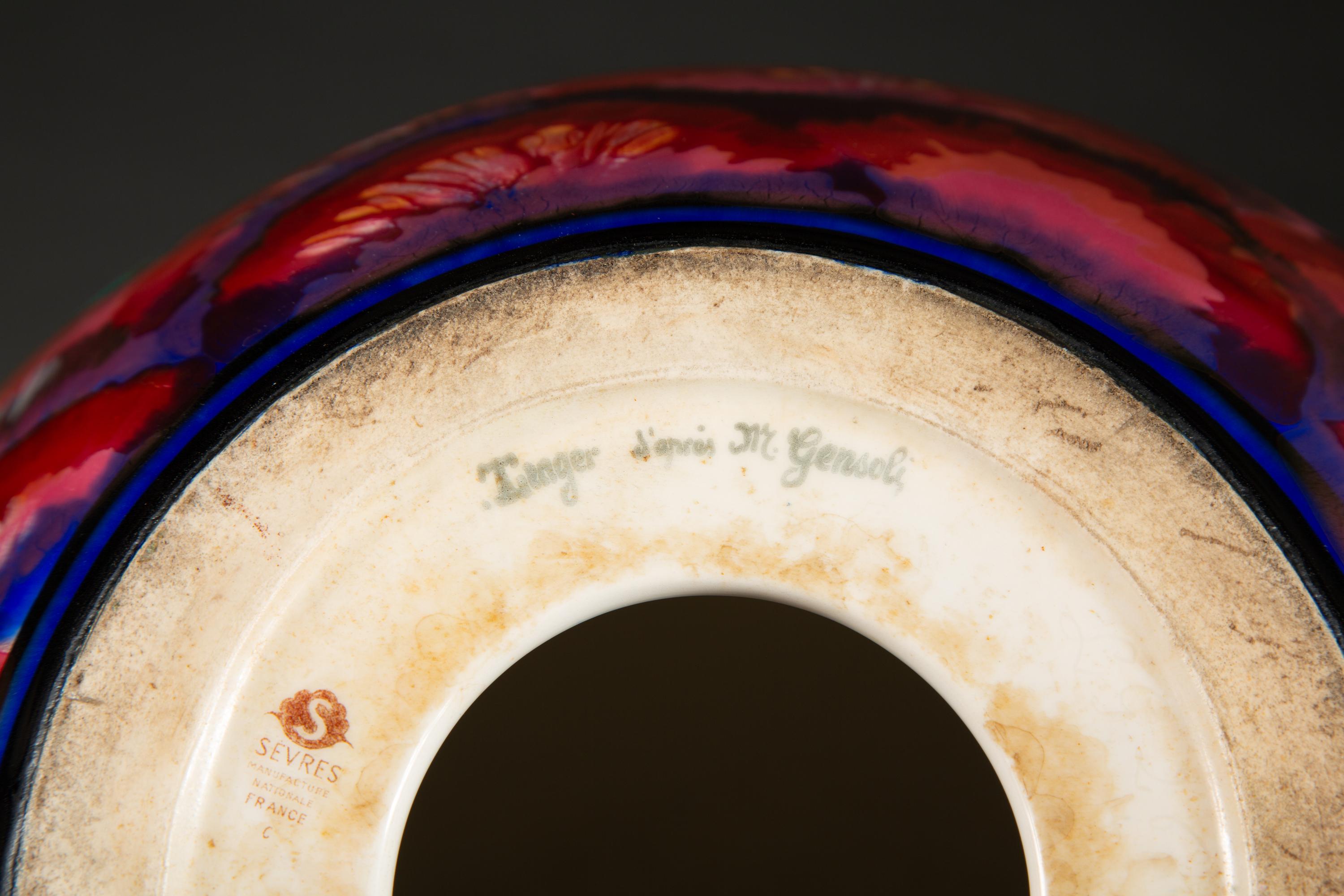 Art Deco Vase and Cover, form Rapin No. 21, circa 1928