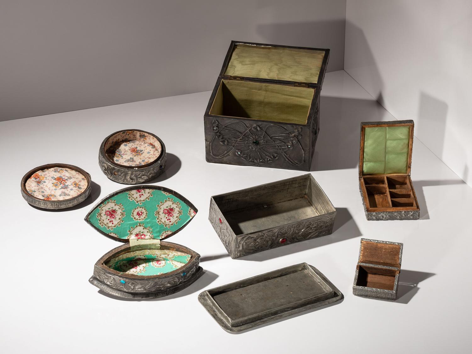 Six Hand-Crafted Boxes